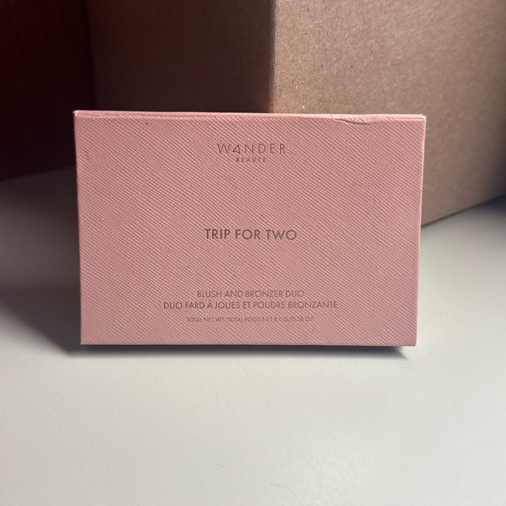 Wander Beauty Trip for Two Blush and Bronzer Duo - Soft Pink